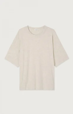 American Vintage Men'S T-Shirt Ypawood Moonlight Melange Cheap