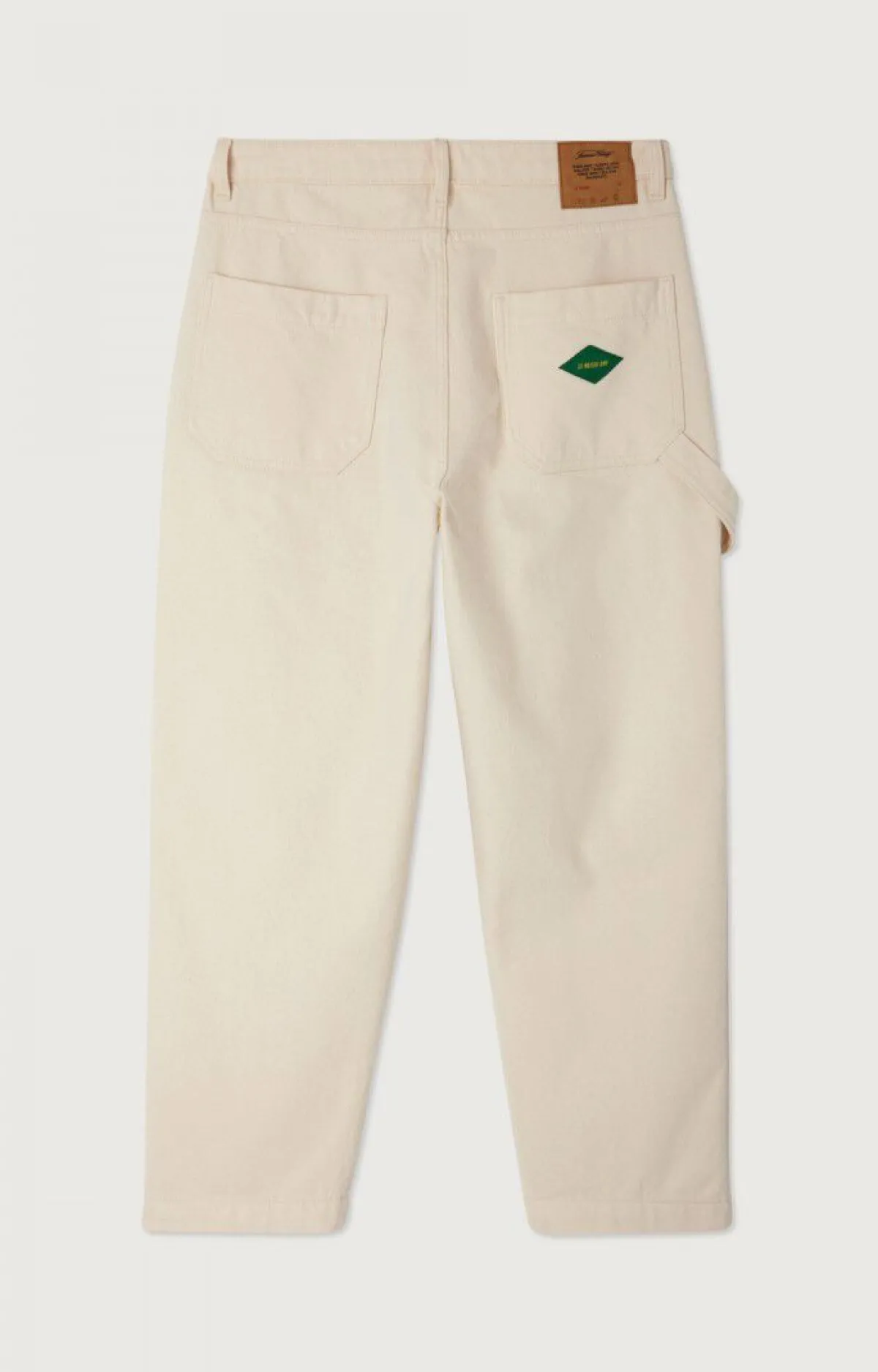 American Vintage Men'S Worker Jeans Spywood Ecru Clearance