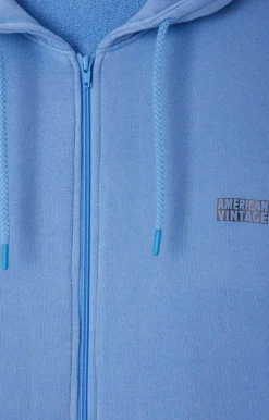 American Vintage Men'S Zipped Sweatshirt Izubird Vintage Baltic Sale