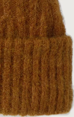 American Vintage Unisex'S Beanie East Melange Cinnamon Shop