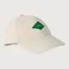 American Vintage Unisex'S Cap Spywood Ecru Cheap