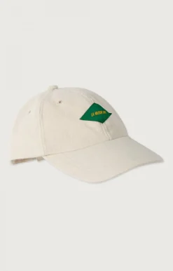 American Vintage Unisex'S Cap Spywood Ecru Cheap
