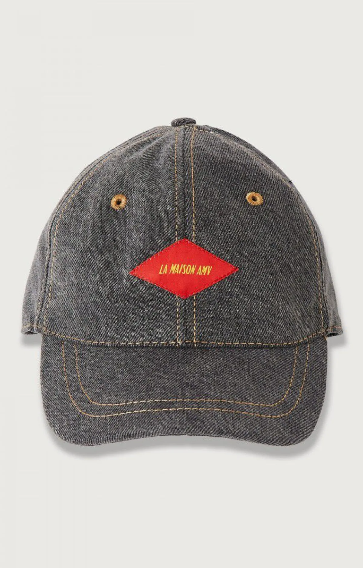 American Vintage Unisex'S Cap Yopday Grey Outlet