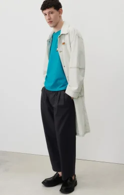 American Vintage Unisex'S Coat Joybird Super Bleached Fashion