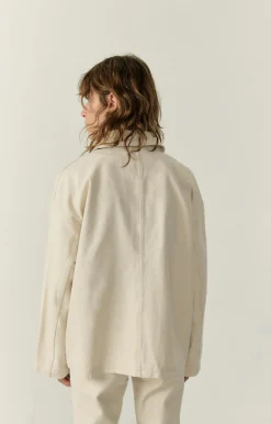 American Vintage Unisex'S Jacket Datcity Ecru Online