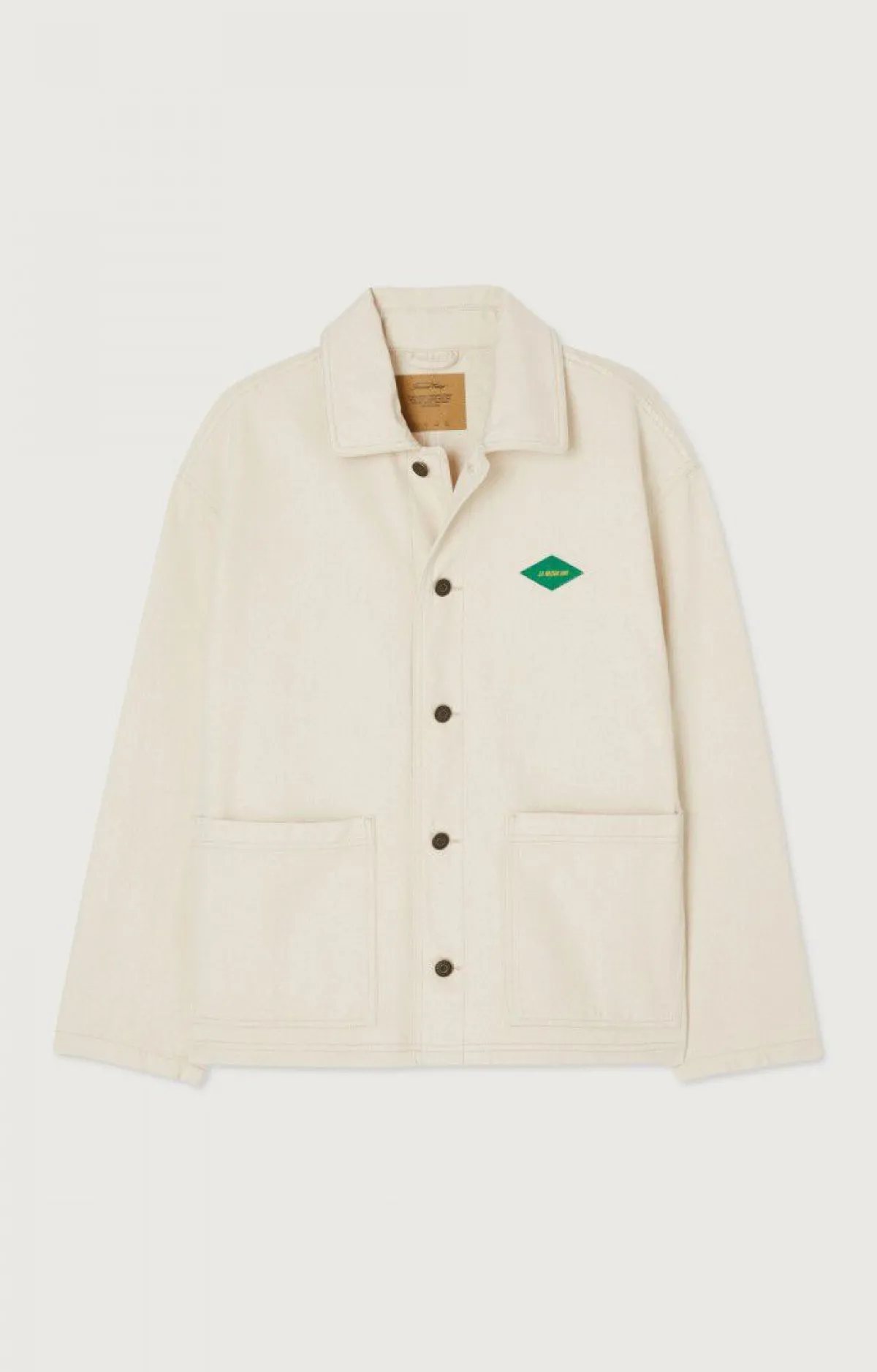 American Vintage Unisex'S Jacket Datcity Ecru Online