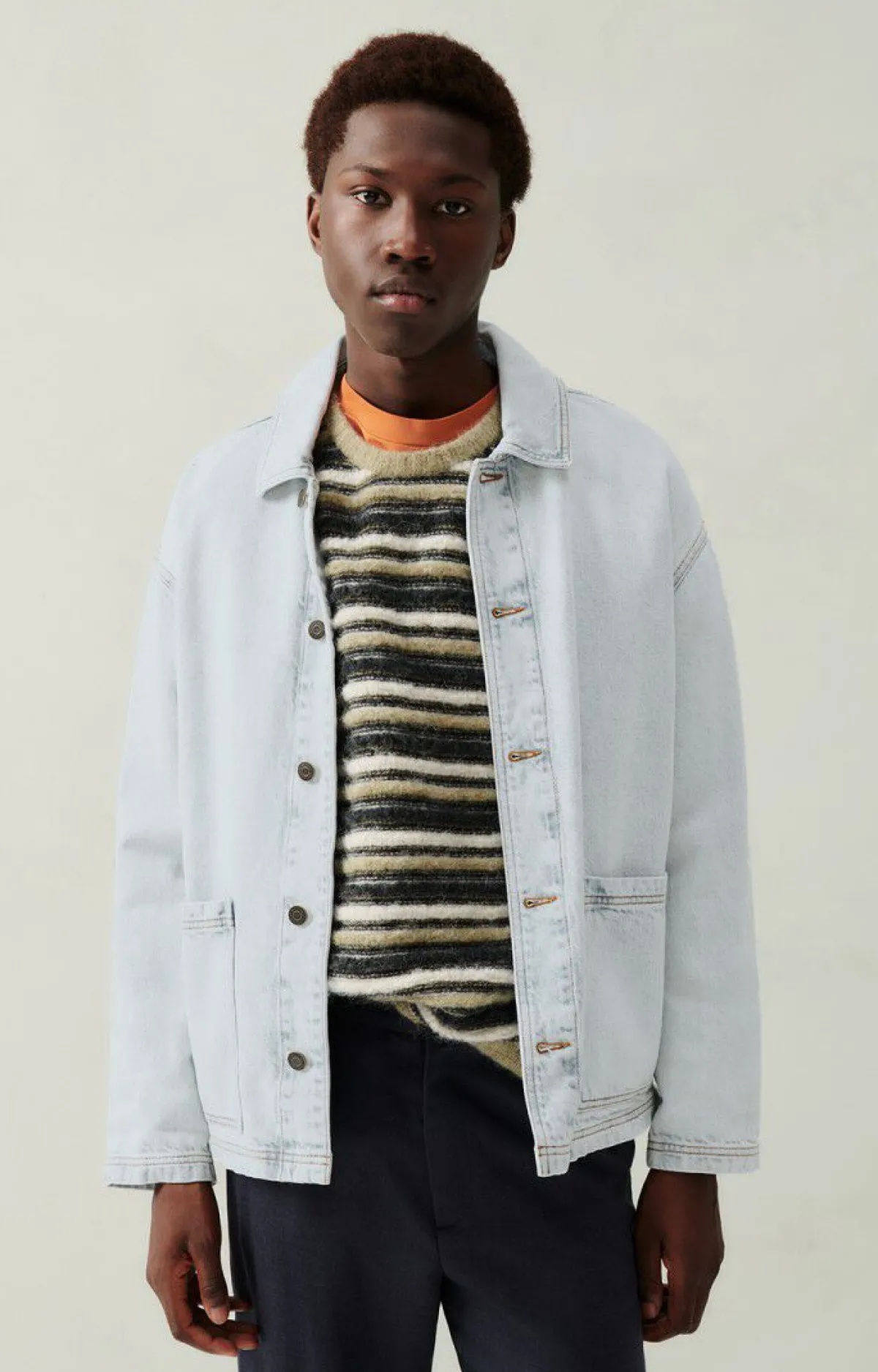 American Vintage Unisex'S Jacket Joybird Winter Bleached Outlet