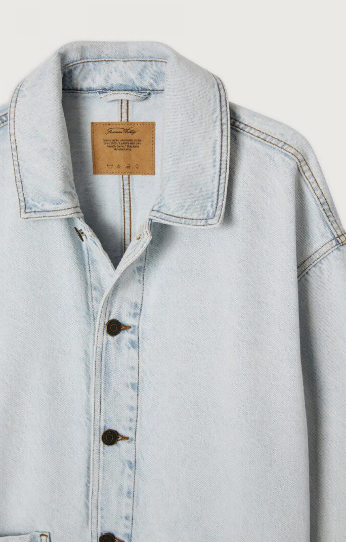 American Vintage Unisex'S Jacket Joybird Winter Bleached Outlet