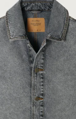 American Vintage Unisex'S Jacket Yopday Salt And Pepper Discount