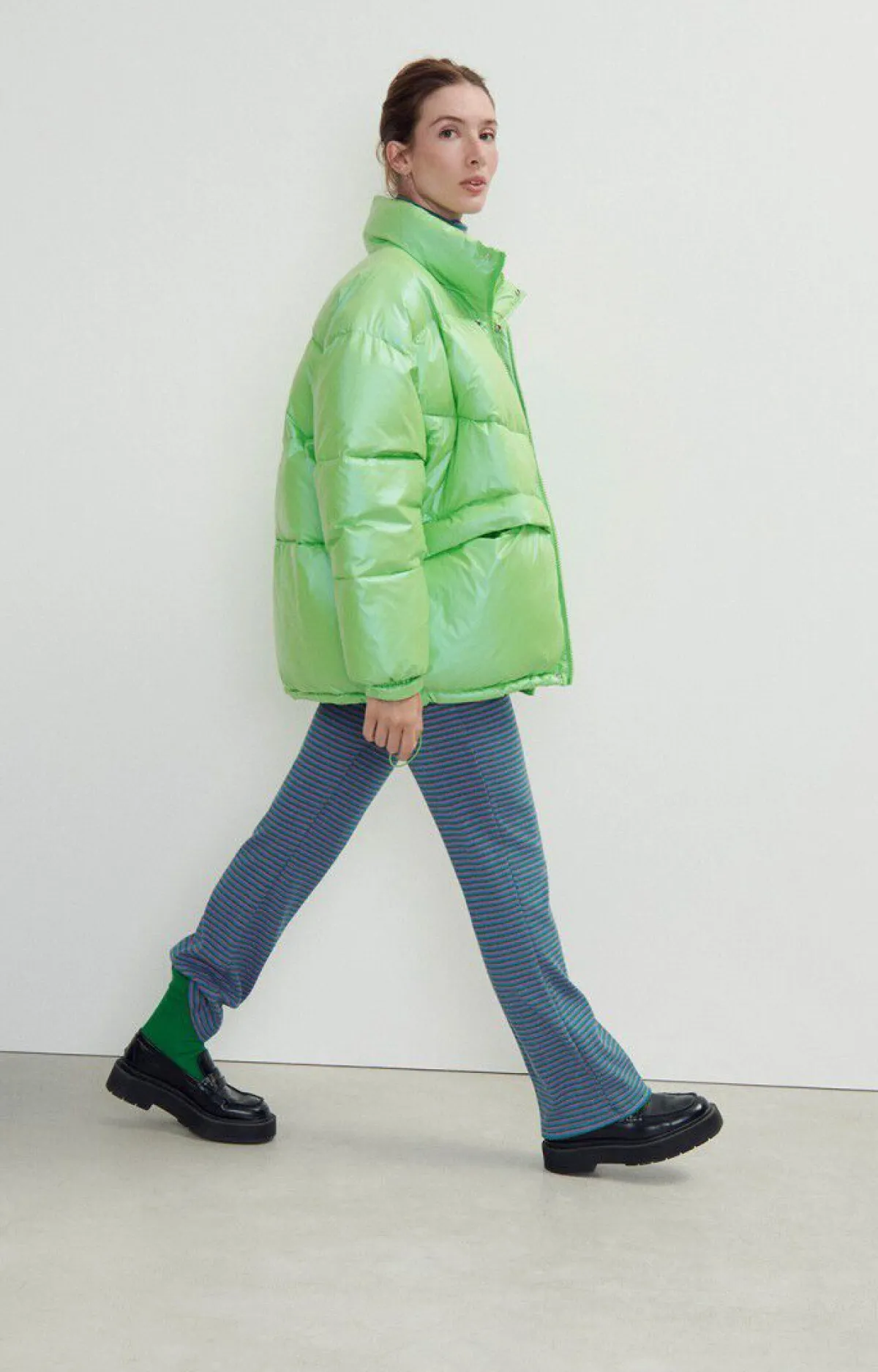 American Vintage Unisex'S Padded Jacket Tymbay Lettuce Shop