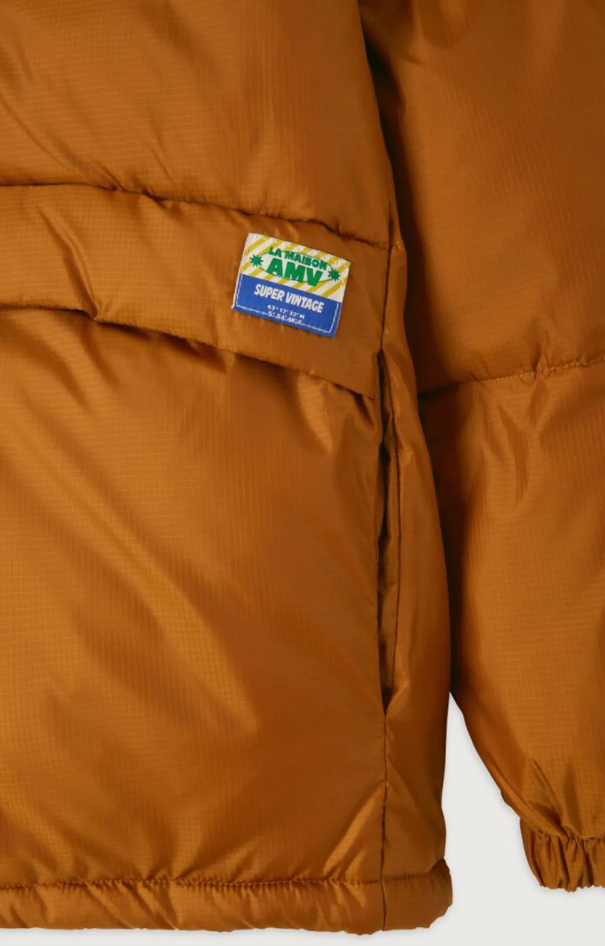 American Vintage Unisex'S Padded Jacket Zidibay Gingerbread Online