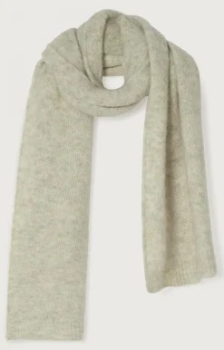 American Vintage Unisex'S Scarf East Powder Snow Melange Best