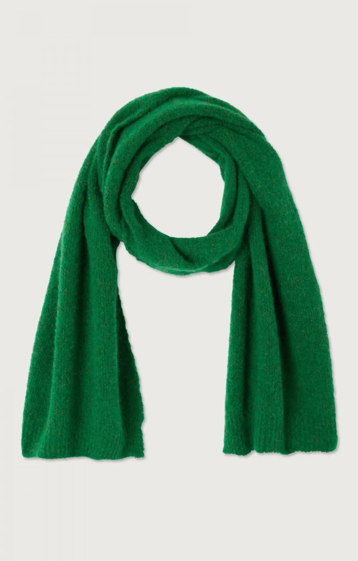 American Vintage Unisex'S Scarf East Melange Grass Flash Sale