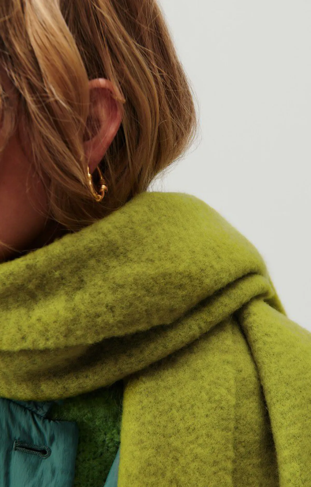 American Vintage Unisex'S Scarf Hizlaw Marsh Hot