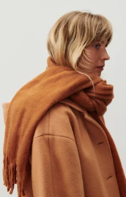 American Vintage Unisex'S Scarf Zinaco Cinnamon Shop