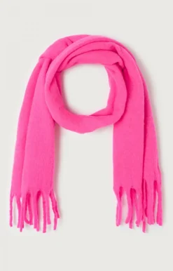 American Vintage Unisex'S Scarf Zinaco Fluo Pink Shop