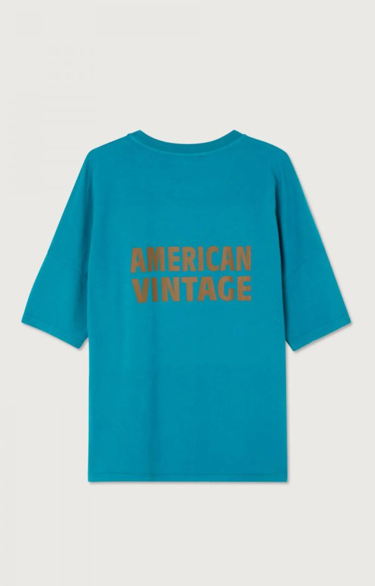 American Vintage Unisex'S T-Shirt Fizvalley Peacock Vintage Best