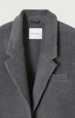 American Vintage Women'S Blazer Bydrock Charcoal Melange Shop