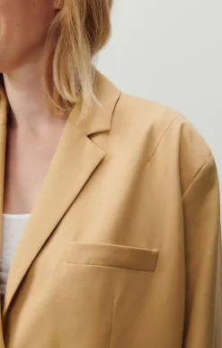American Vintage Women'S Blazer Kabird Chickpea Flash Sale