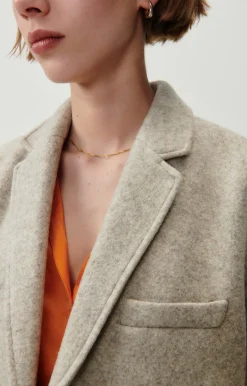 American Vintage Women'S Blazer Retobeach Beige Melange Cheap