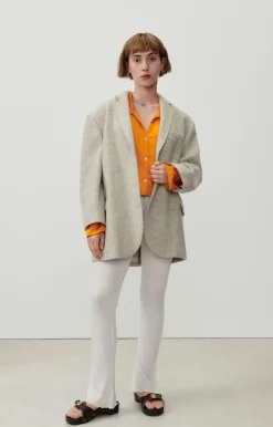 American Vintage Women'S Blazer Retobeach Beige Melange Cheap