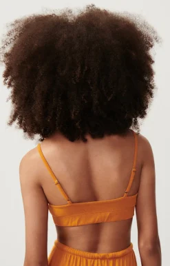 American Vintage Women'S Bra Ypawood Melange Pumpkin Discount