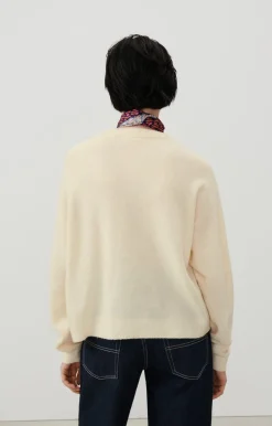 American Vintage Women'S Cardigan Damsville Pannacotta Melange New