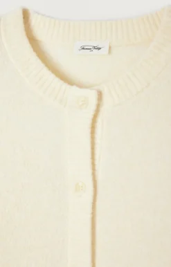 American Vintage Women'S Cardigan Damsville Pannacotta Melange New