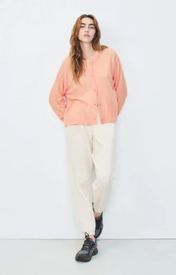 American Vintage Women'S Cardigan Damsville Melange Camelia Online