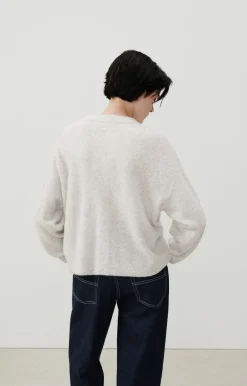 American Vintage Women'S Cardigan Damsville Heather Grey Outlet