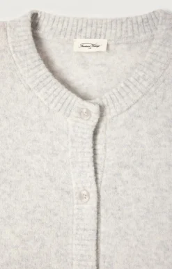 American Vintage Women'S Cardigan Damsville Heather Grey Outlet