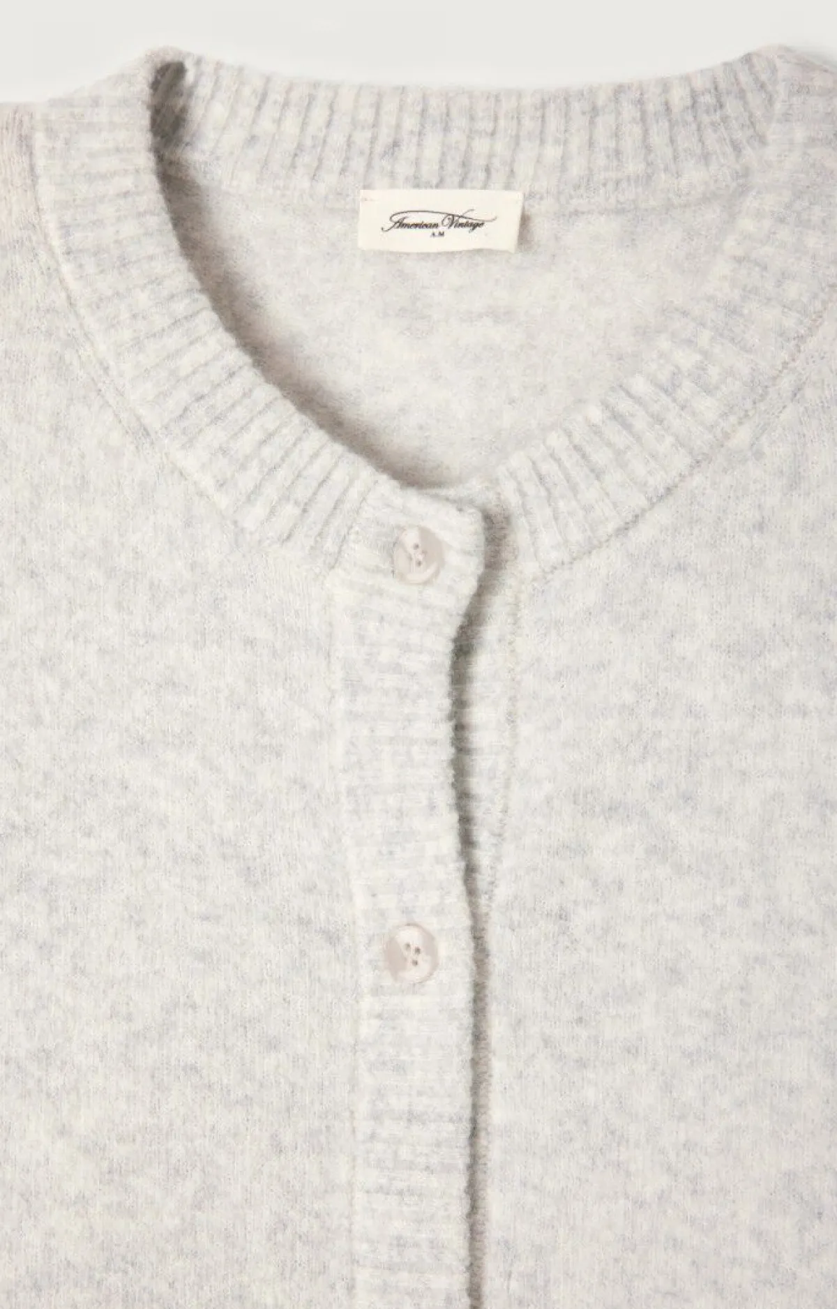 American Vintage Women'S Cardigan Damsville Heather Grey Outlet