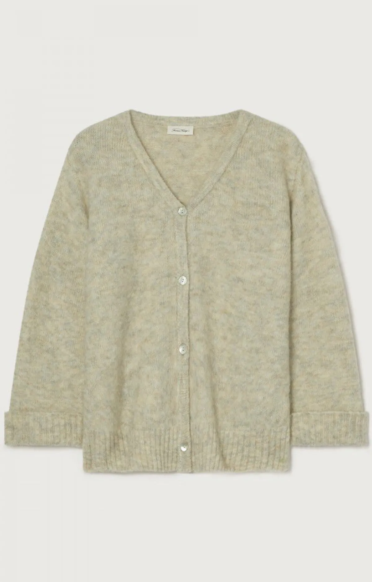 American Vintage Women'S Cardigan East Powder Snow Melange Sale