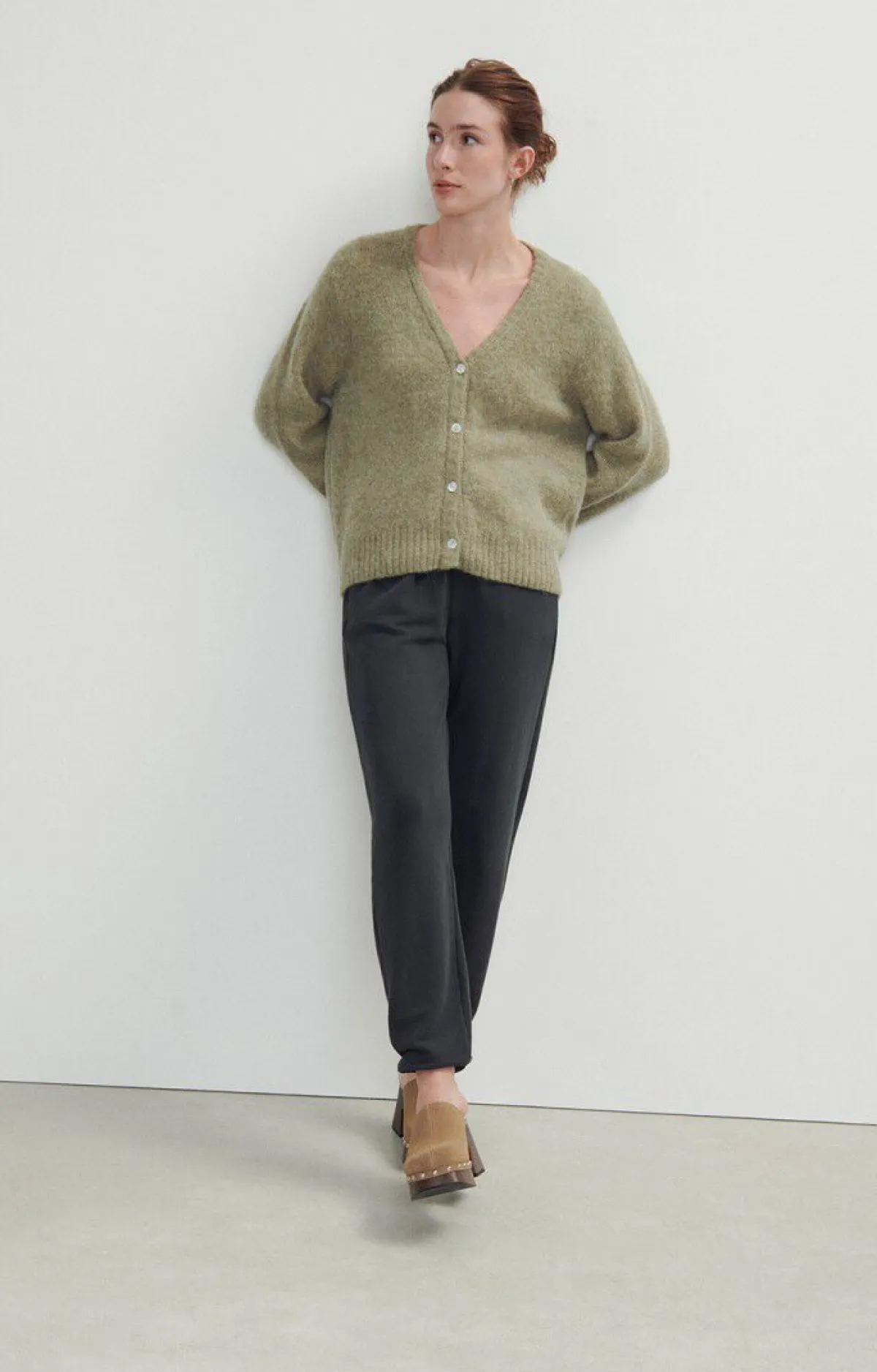 American Vintage Women'S Cardigan East Rye Melange Fashion