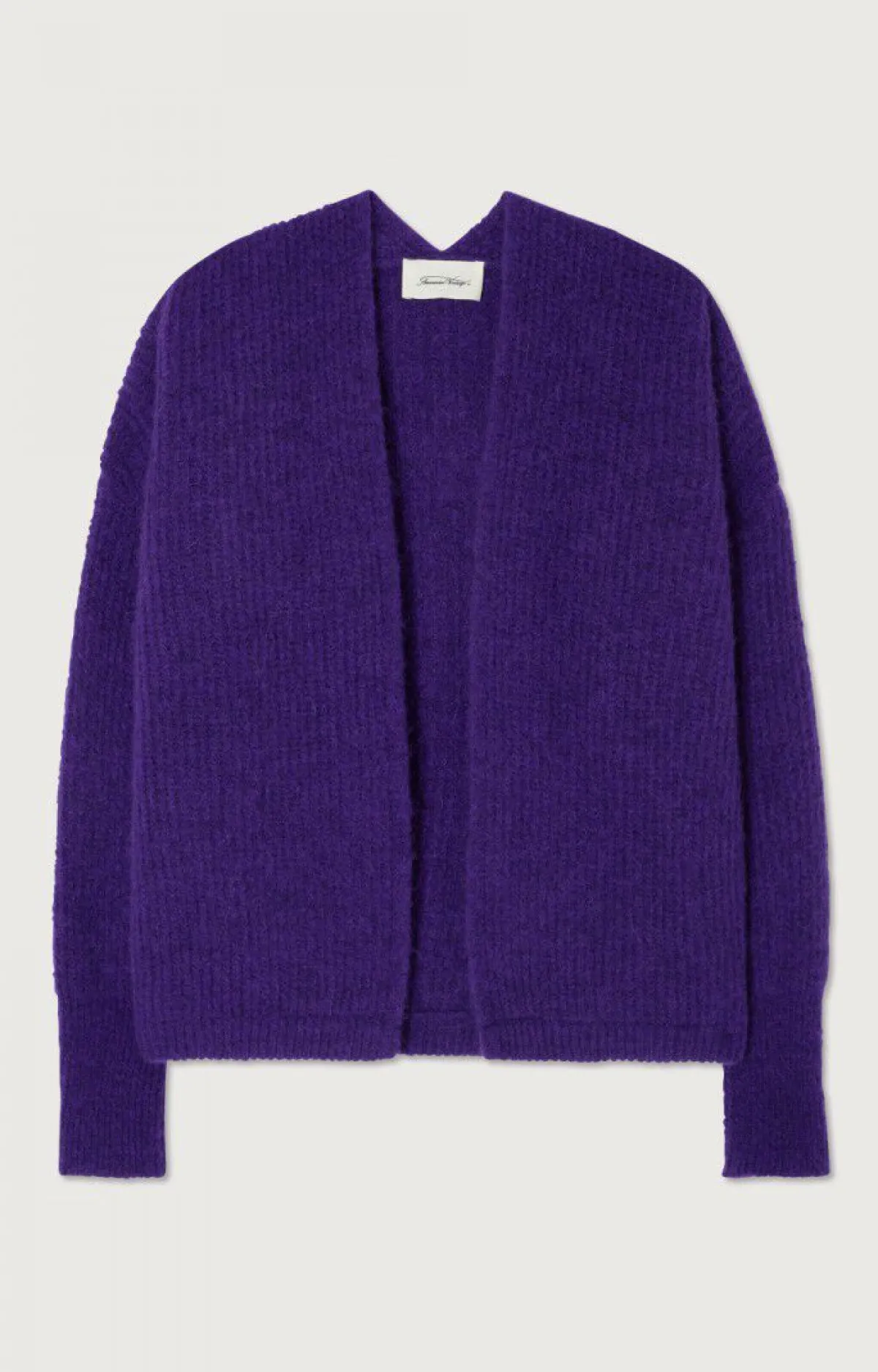 American Vintage Women'S Cardigan East Melange Blackberry Outlet