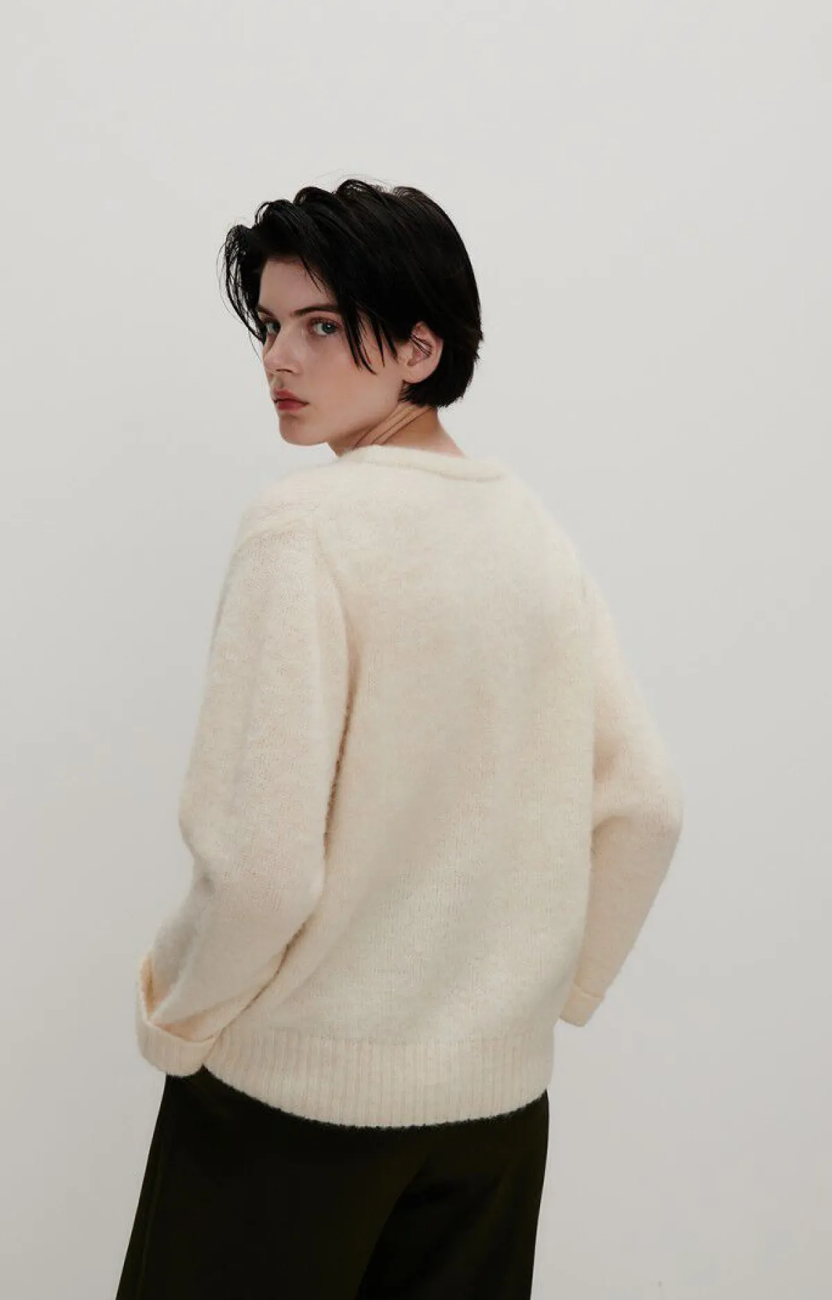 American Vintage Women'S Cardigan East Pearl Melange Outlet
