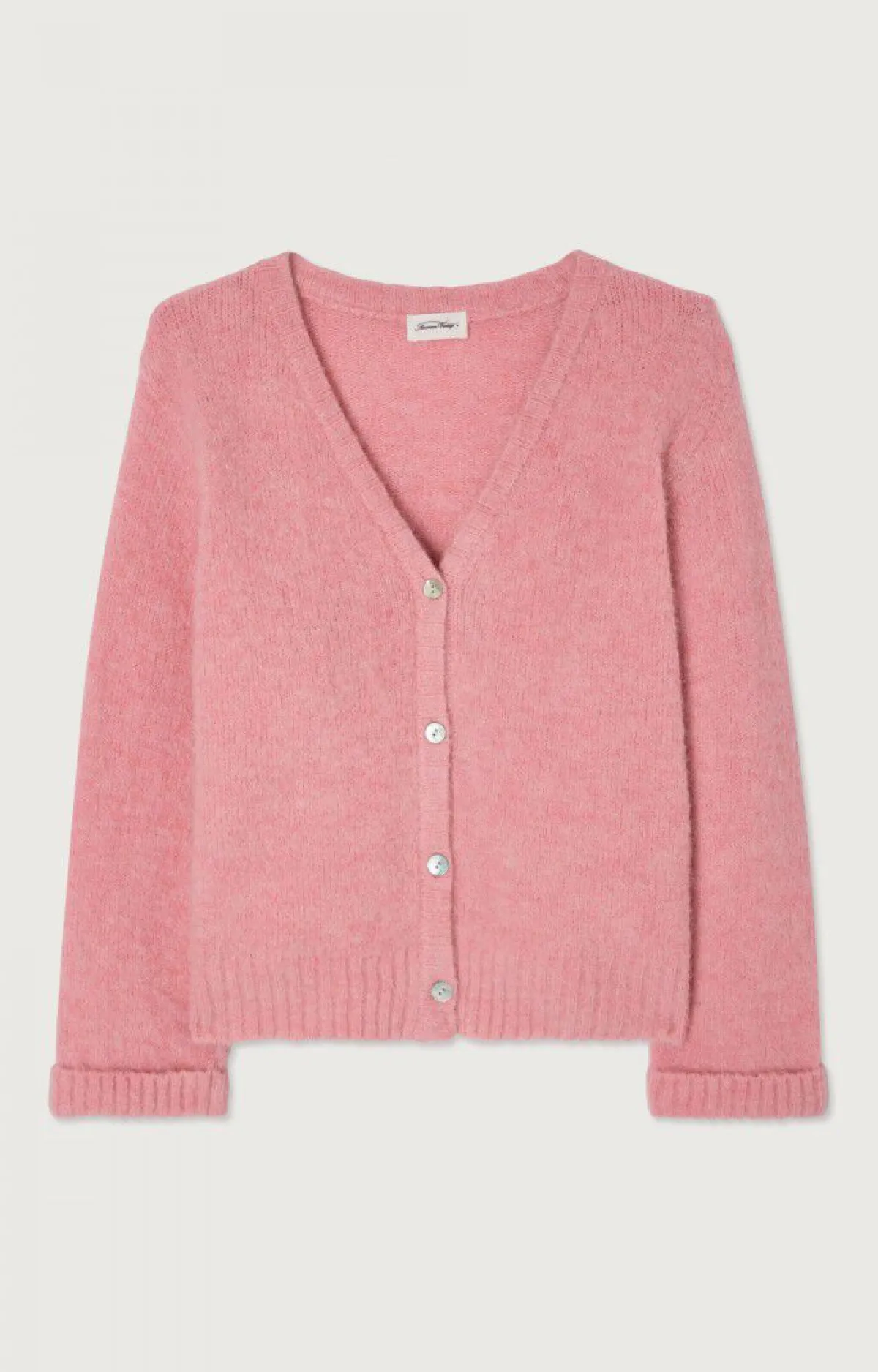 American Vintage Women'S Cardigan East Orchid Melange Shop