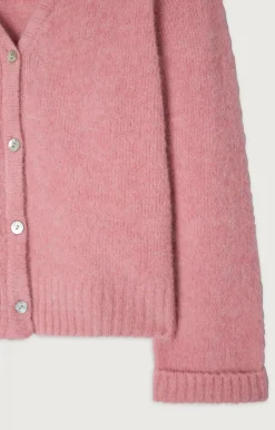 American Vintage Women'S Cardigan East Orchid Melange Shop