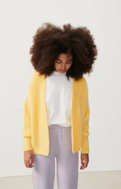 American Vintage Women'S Cardigan East Melange Lemonade Fashion