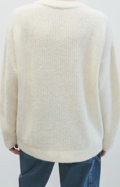 American Vintage Women'S Cardigan East Pearl Melange Best Sale