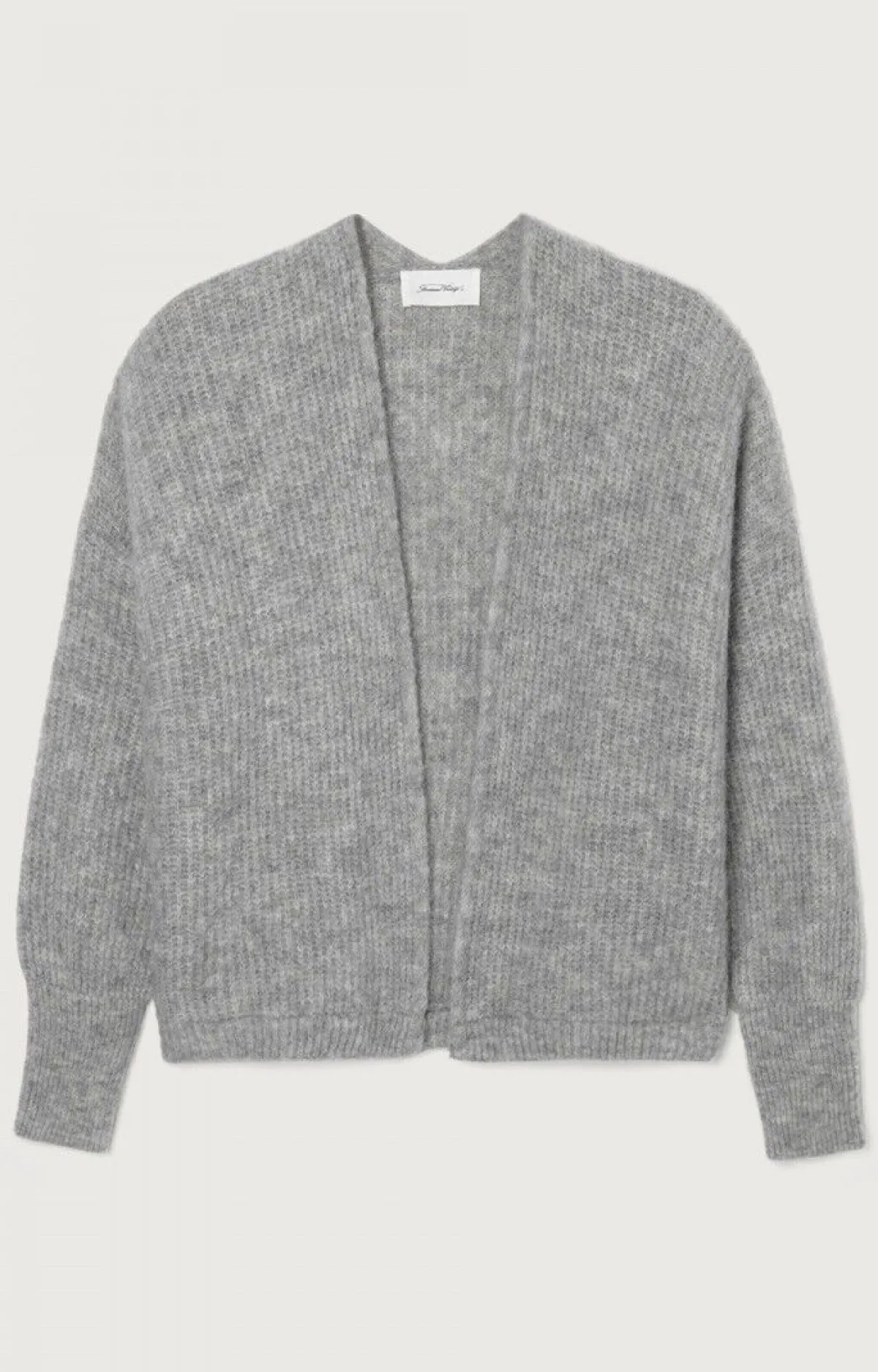 American Vintage Women'S Cardigan East Heather Grey Best