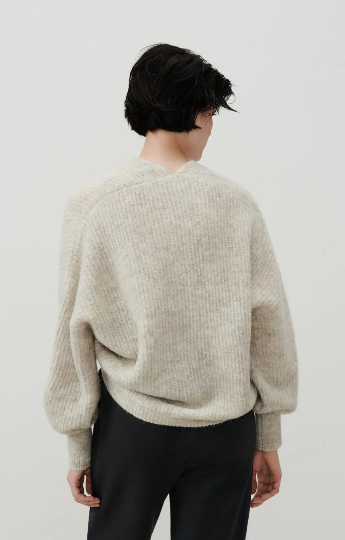 American Vintage Women'S Cardigan East Powder Snow Melange Discount
