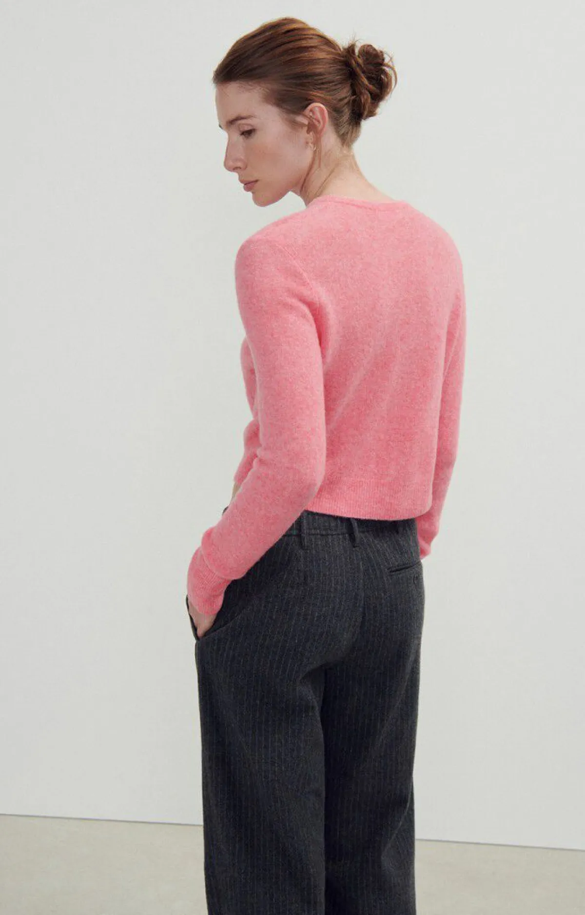 American Vintage Women'S Cardigan Razpark Candy Pink Melange Cheap
