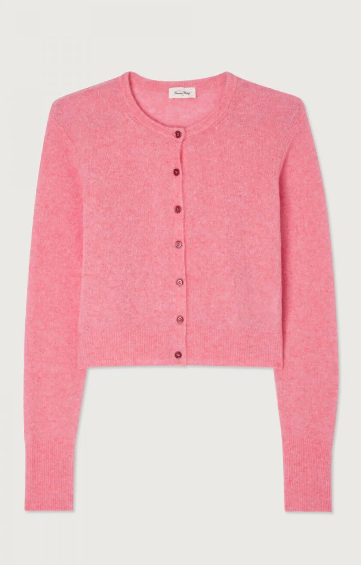 American Vintage Women'S Cardigan Razpark Candy Pink Melange Cheap