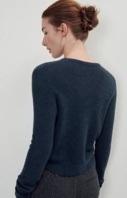 American Vintage Women'S Cardigan Razpark Abysse Melange Flash Sale