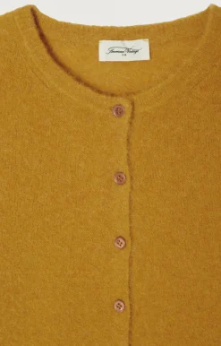 American Vintage Women'S Cardigan Razpark Saffron Melange Online