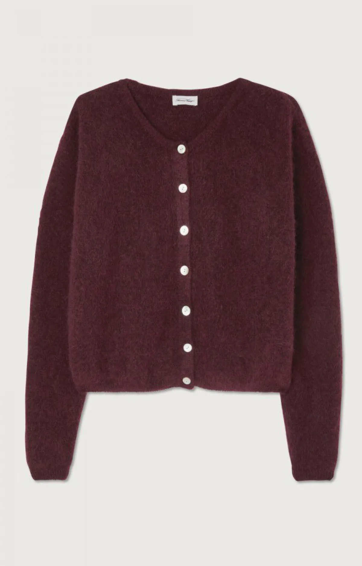 American Vintage Women'S Cardigan Vitow Mahogany Melange Discount