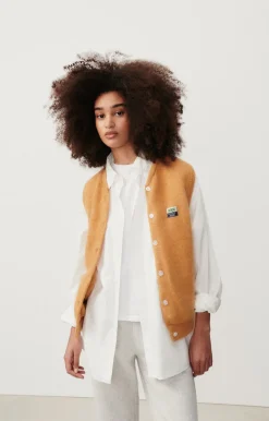 American Vintage Women'S Cardigan Vitow Melange Croissant Fashion