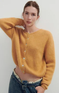 American Vintage Women'S Cardigan Vitow Melange Croissant Store