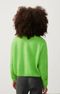 American Vintage Women'S Cardigan Vitow Pistachio Melange New